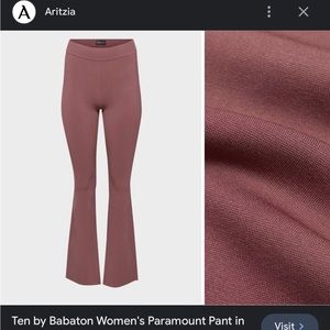 Aritzia paramount pant